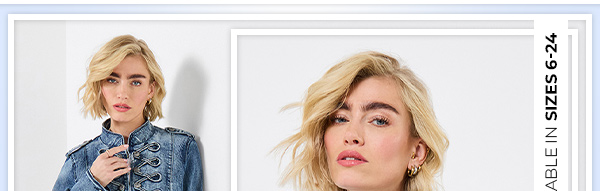 Whimsical Wonders Denim Jacket - Now available in sizes 6-24