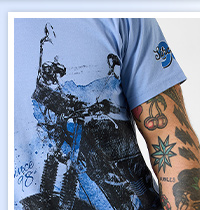 Side Sketch Bike T-Shirt