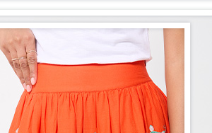 Remarkable Embroidered Maxi Skirt