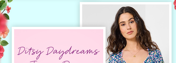 Ditsy Daydreams Jersey Dresses