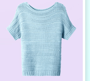 Summer Days Short Sleeve Knitted Jumper