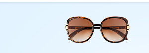 Sunrays 70's Brown Sunglasses