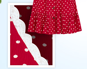 Summer Sunshine Spotty Tunic Dress