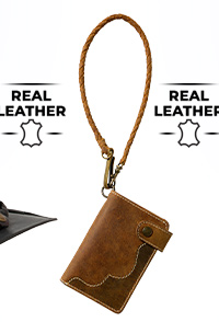 Ryder Leather Chain Wallet