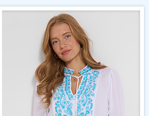 Favourite Embroidered Tunic Top