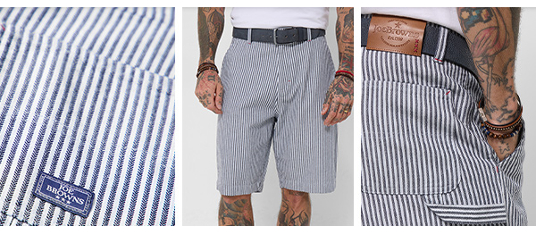 Stripe It Right Carpenter Shorts