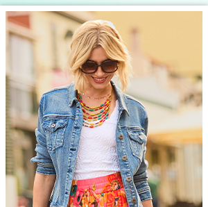 Elena Border Hem Maxi Skirt