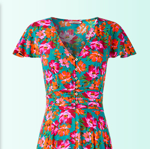 Lara Floral Maxi Dress