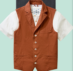 Exceptional Everyday Cotton Waistcoat