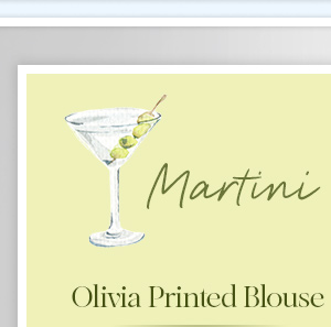 Martini - Olivia Printed Blouse