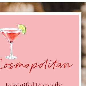 Cosmopolitan - Beautiful Butterfly Co-ord