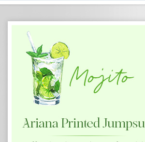 Mojito - Ariana Printed Jumpsuit