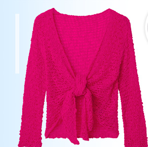 Fresh And Fancy Popcorn Cardigan