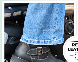 Ramble On Black Leather Boots