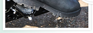Ramble On Black Leather Boots