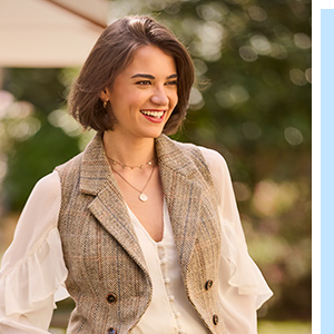 Spring Days Tweed Waistcoat