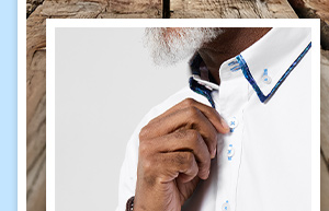 Delightful Double Collar Shirt