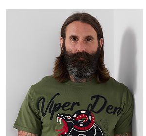 Vipers Den Embroidered T-Shirt