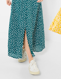 Gabriella Spot Print Dress