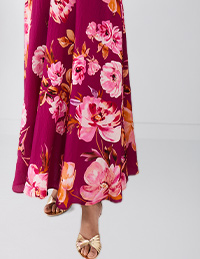Lulu Floral Halter Neck Dress