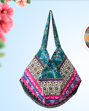Savanna Patchwork Shopper
