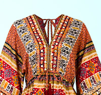 Boho Beach Tunic Dress