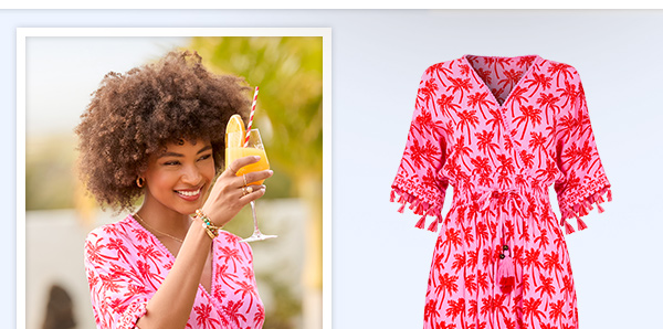 Perfect Palms Maxi Dress