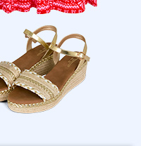 Desert Sun Shimmer Sandals