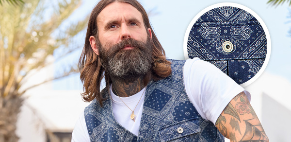 Brilliant Bandana Waistcoat