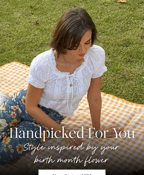 Handpicked For You - Style inspired by your birth month flower