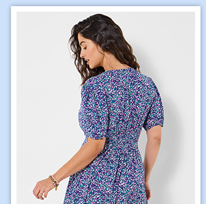 Penelope Ditsy Print Dress