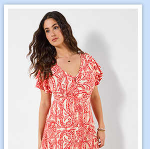 Orla Printed Jersey Dress