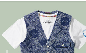 Brilliant Bandana Waistcoat