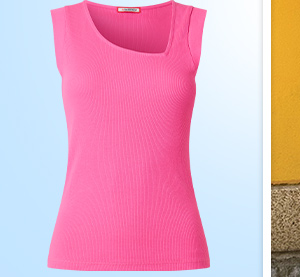 Connie Asymmetric Neck Vest