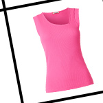 Connie Asymmetric Neck Vest