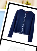 Penelope Frill Cardigan