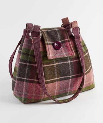Vintage Tweed Check Bag Vintage Tweed Check Bag
