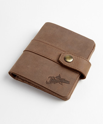 Love It Distressed Leather Wallet Love It Distressed Leather Wallet