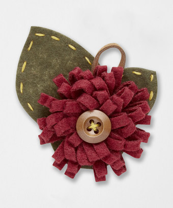 Button Flower Pin Button Flower Pin