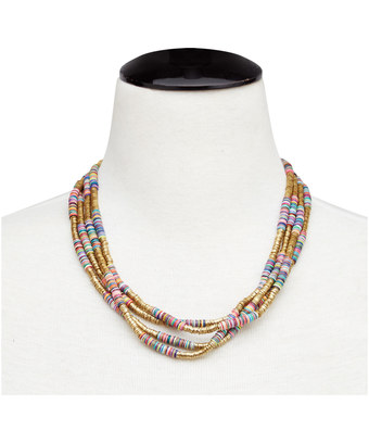 Sensational Stacked Sequin Necklace Sensational Stacked Sequin Necklace