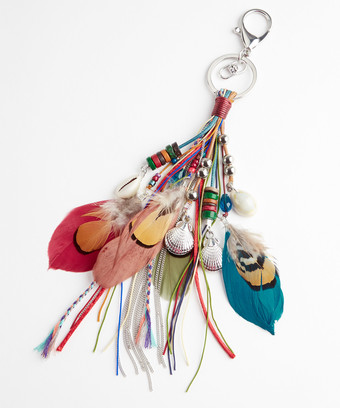 Funky Feather Bag Charm Funky Feather Bag Charm