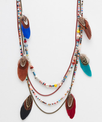 Munroe Island Feather Necklace Munroe Island Feather Necklace