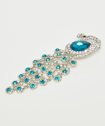 Stunning Peacock Brooch Stunning Peacock Brooch