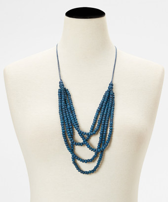 Blue Horizon Beaded Necklace Blue Horizon Beaded Necklace
