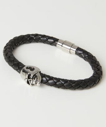 Luxury Leather Skull Bracelet Luxury Leather Skull Bracelet