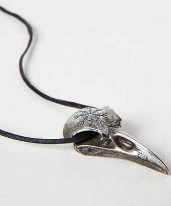 Raven Skull Necklace Raven Skull Necklace