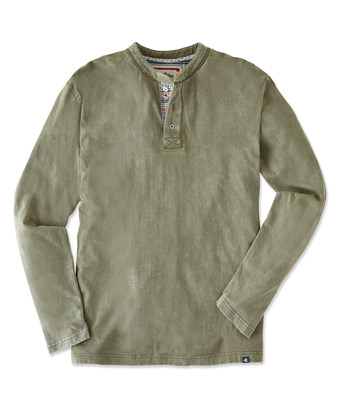 Pop Of Print Henley Pop Of Print Henley