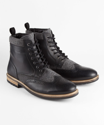 Mix It Up Leather Boots Mix It Up Leather Boots