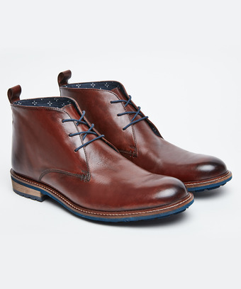 Burnished Leather Boots Burnished Leather Boots