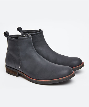 West Coast Waxed Leather Boots West Coast Waxed Leather Boots
